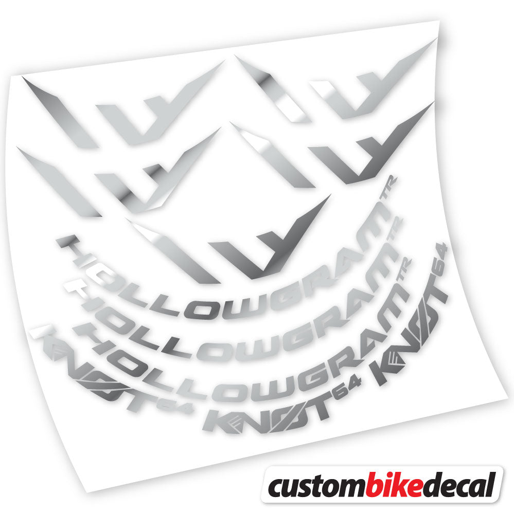 Stickers Hollowgram Knot 64 compatibles Autocollants roues Route