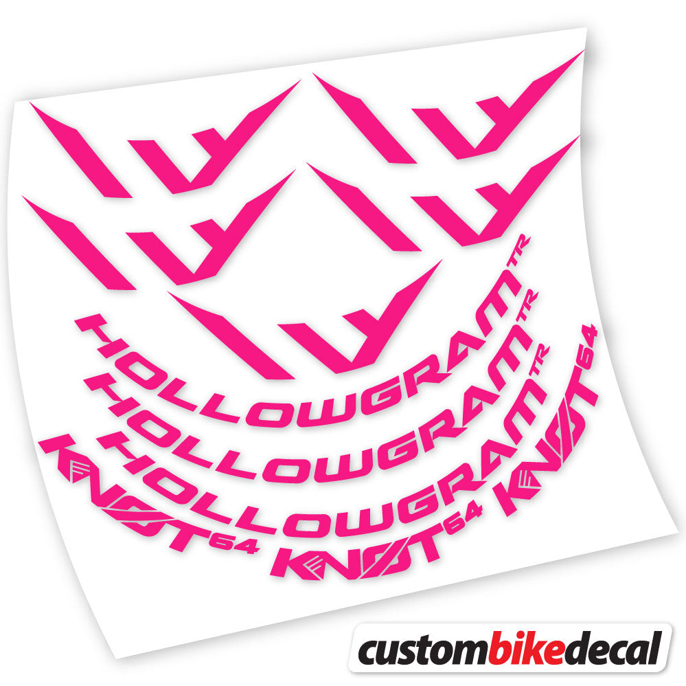 Stickers Hollowgram Knot 64 compatibles Autocollants roues Route