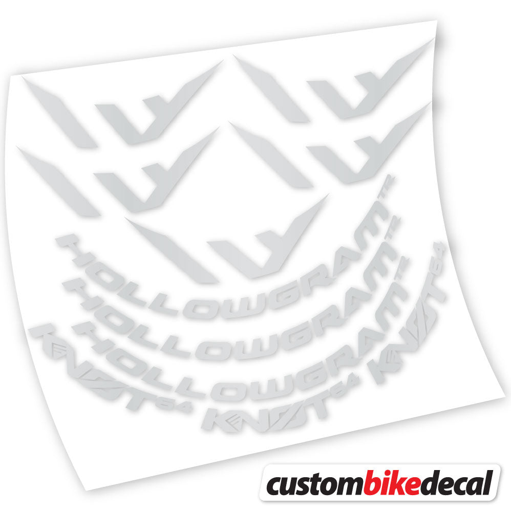 Stickers Hollowgram Knot 64 compatibles Autocollants roues Route