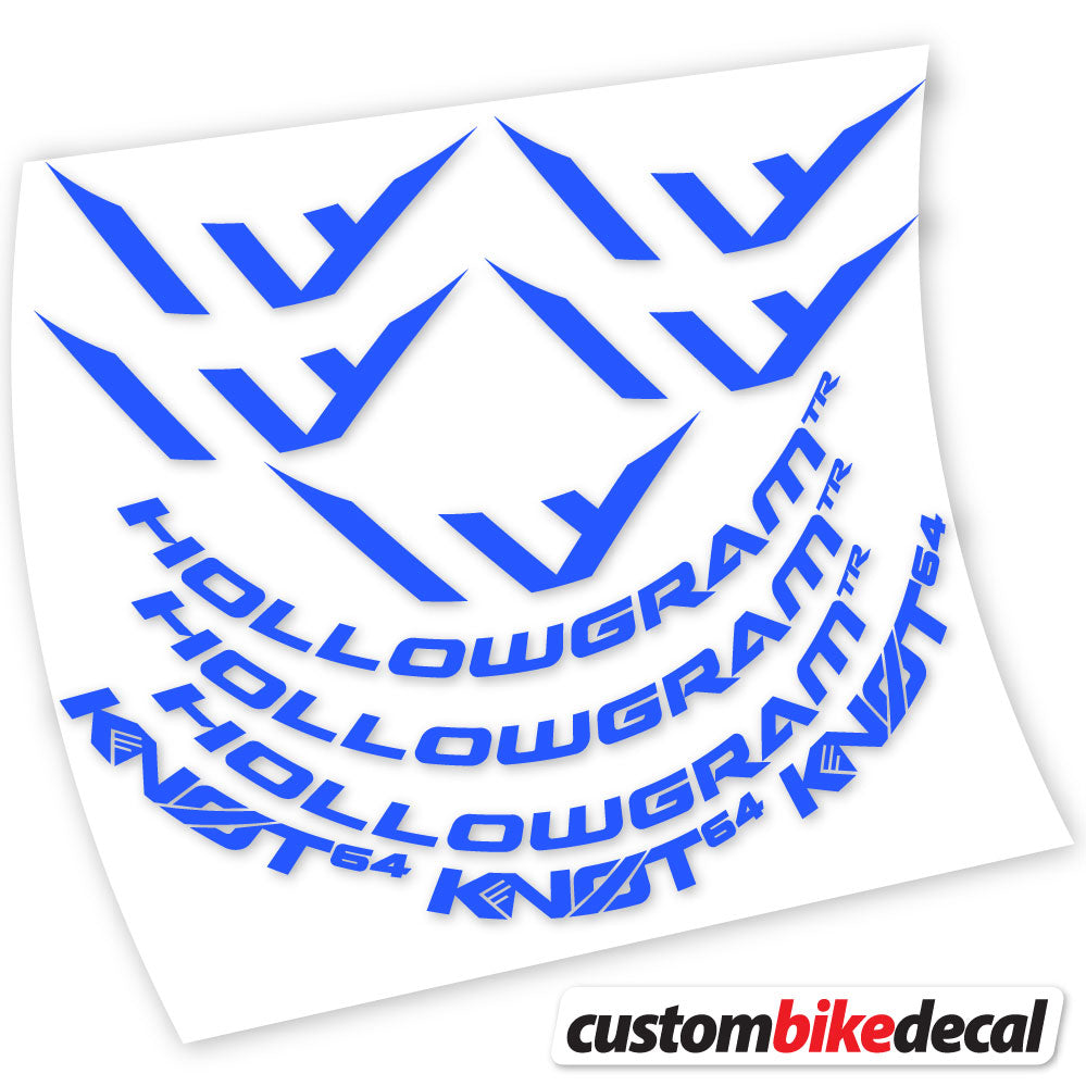 Stickers Hollowgram Knot 64 compatibles Autocollants roues Route