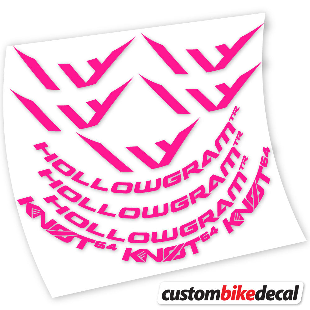 Stickers Hollowgram Knot 64 compatibles Autocollants roues Route