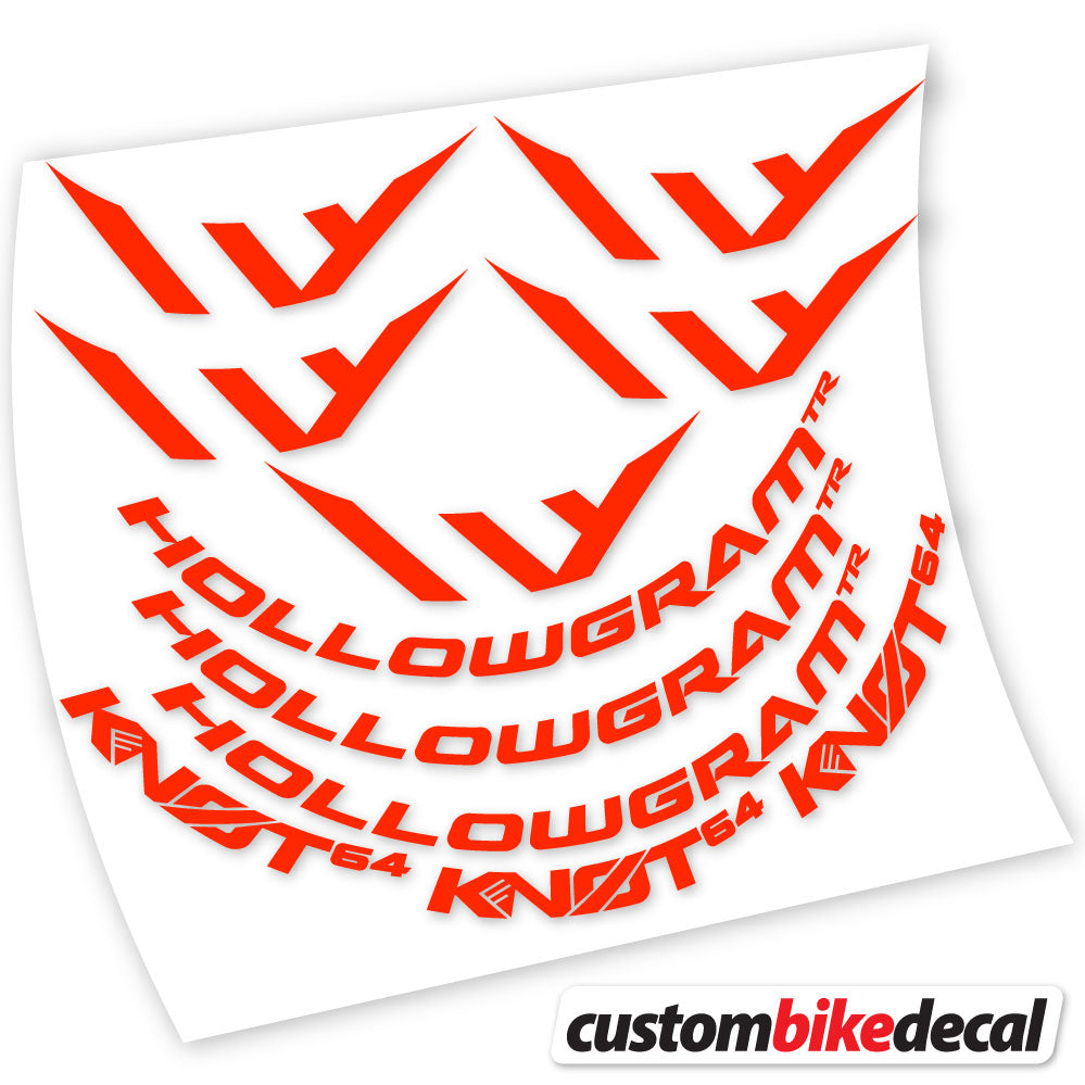 Stickers Hollowgram Knot 64 compatibles Autocollants roues Route