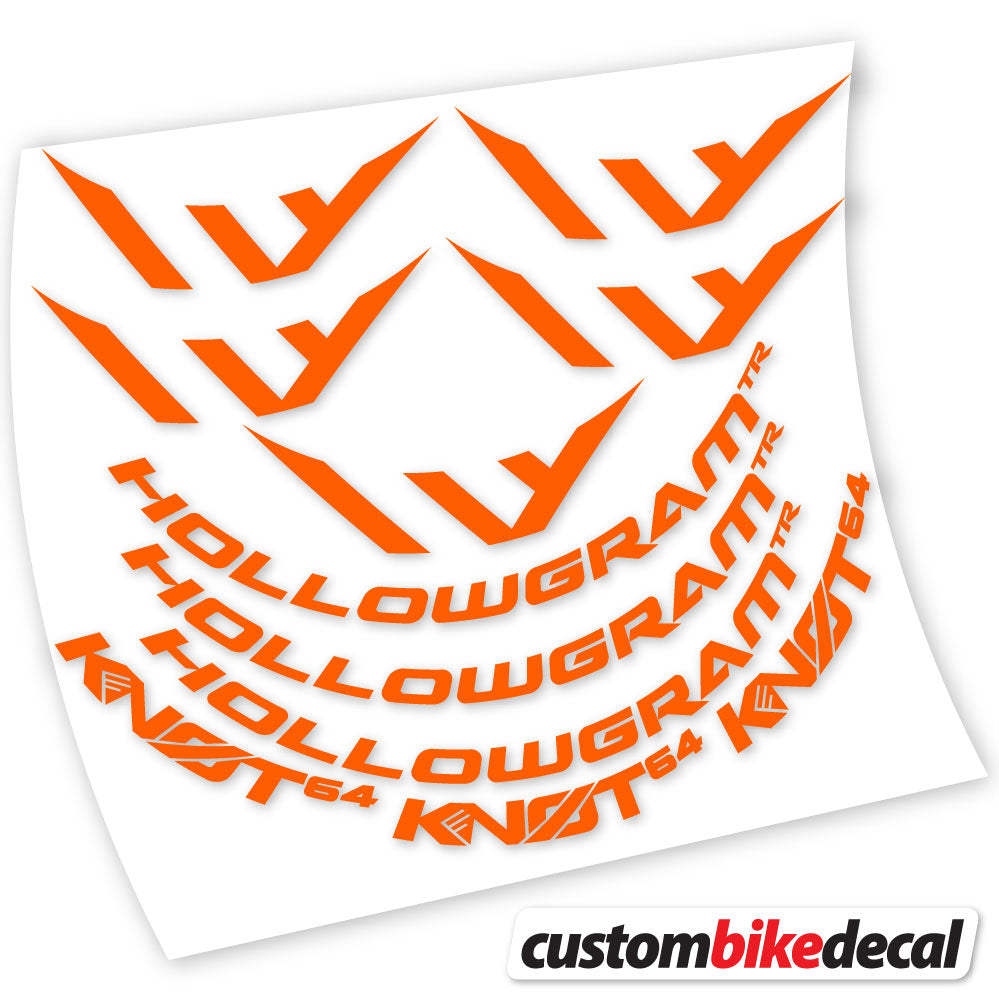 Stickers Hollowgram Knot 64 compatibles Autocollants roues Route
