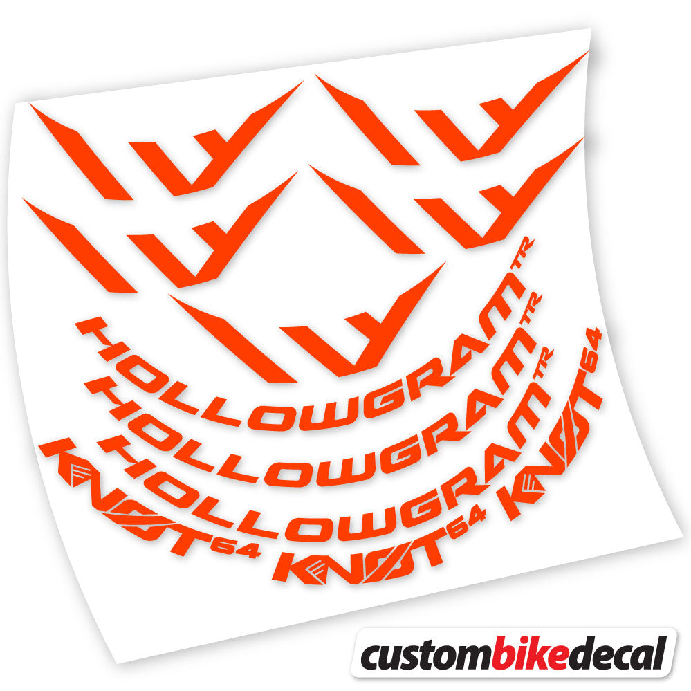 Stickers Hollowgram Knot 64 compatibles Autocollants roues Route