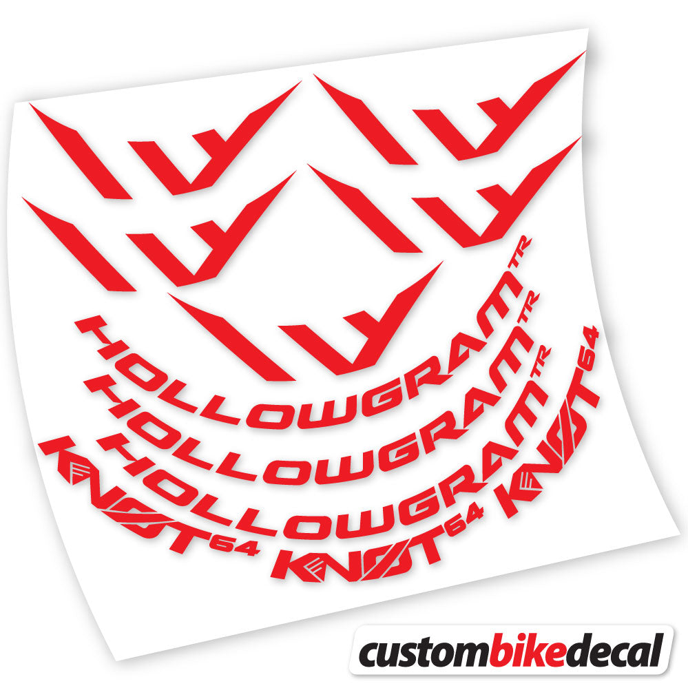 Stickers Hollowgram Knot 64 compatibles Autocollants roues Route