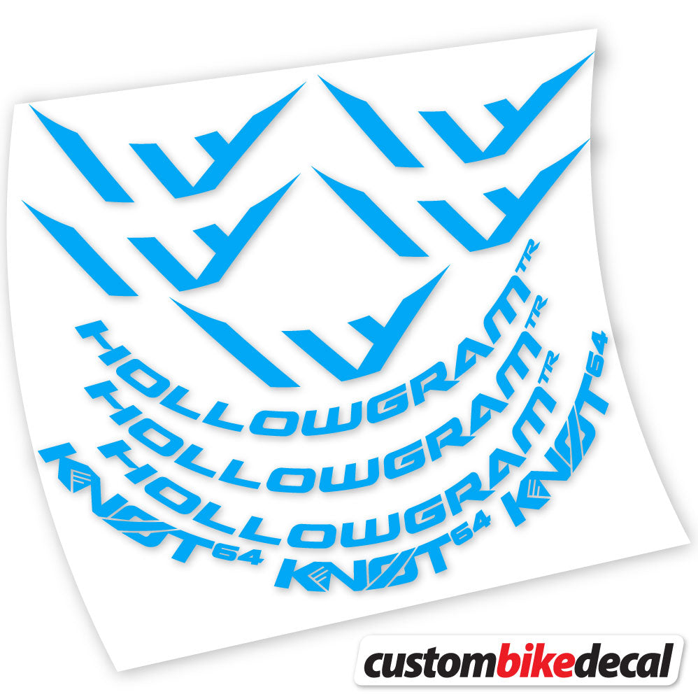 Stickers Hollowgram Knot 64 compatibles Autocollants roues Route