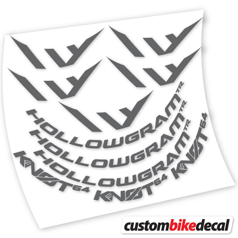 Stickers Hollowgram Knot 64 compatibles Autocollants roues Route