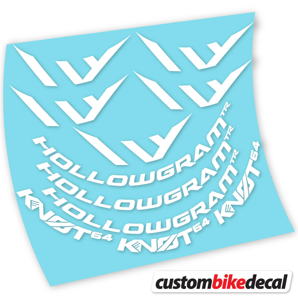 Stickers Hollowgram Knot 64 compatibles Autocollants roues Route