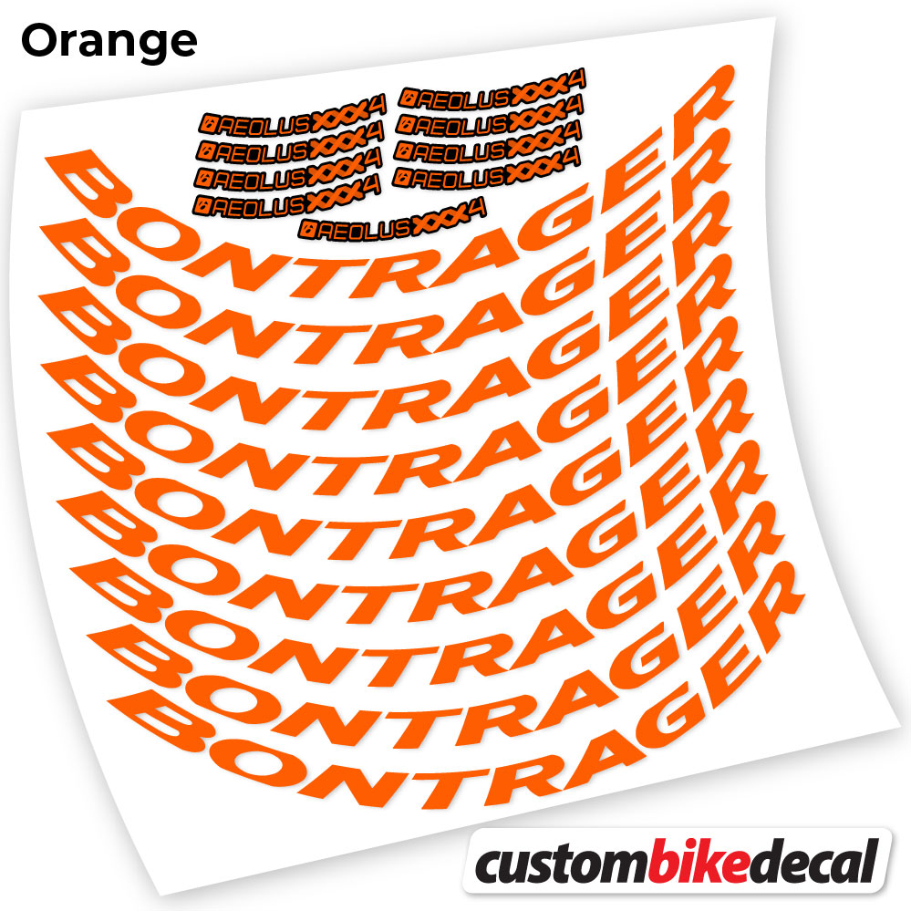 Decal for Bontrager Aeolus XXX4 Disc road wheel 45mm – bike sticker vinyl, view 16
