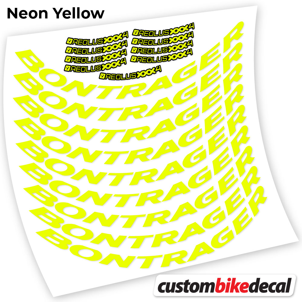 Decal for Bontrager Aeolus XXX4 Disc road wheel 45mm – bike sticker vinyl, view 14