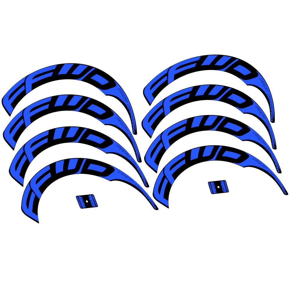 Stickers FastForward compatibles Autocollants roues Route