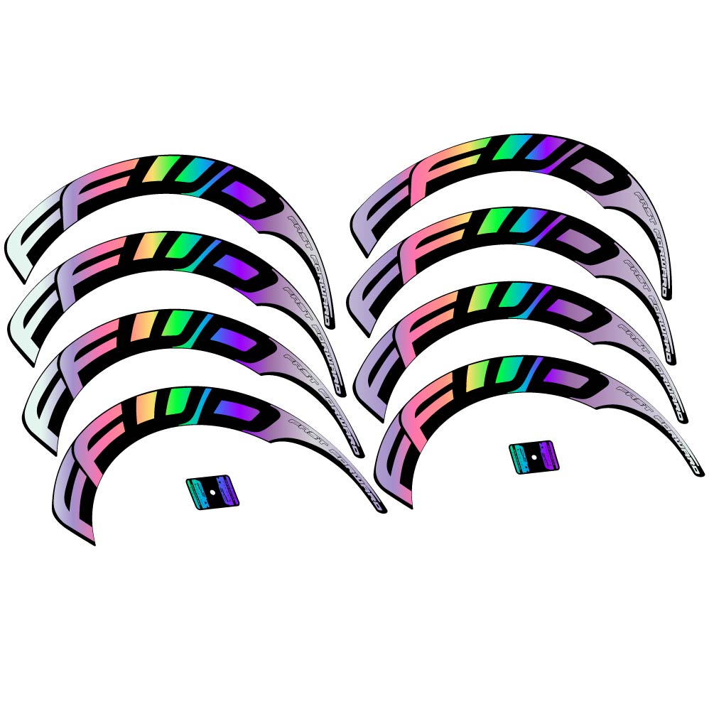 Stickers FastForward compatibles Autocollants roues Route