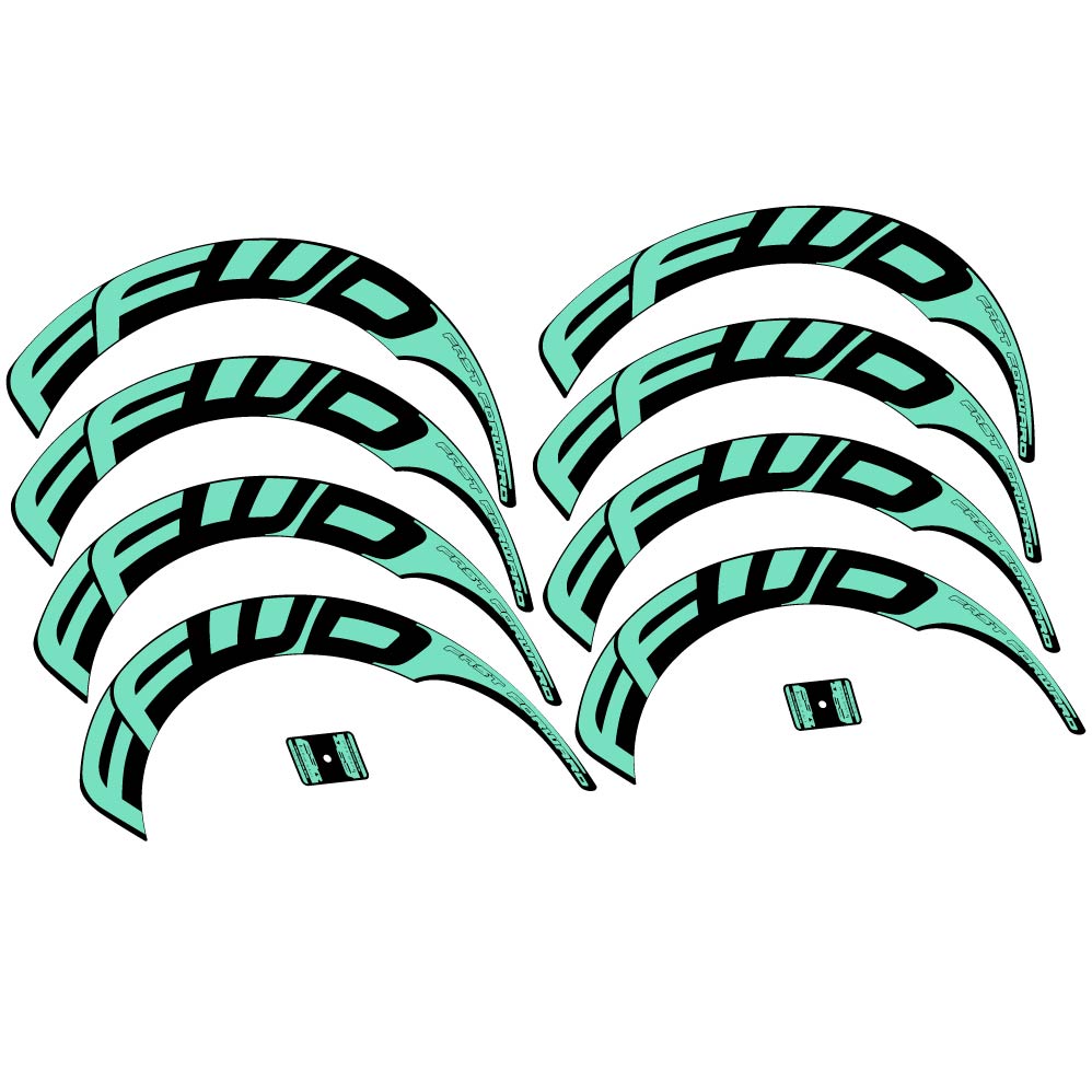 Stickers FastForward compatibles Autocollants roues Route