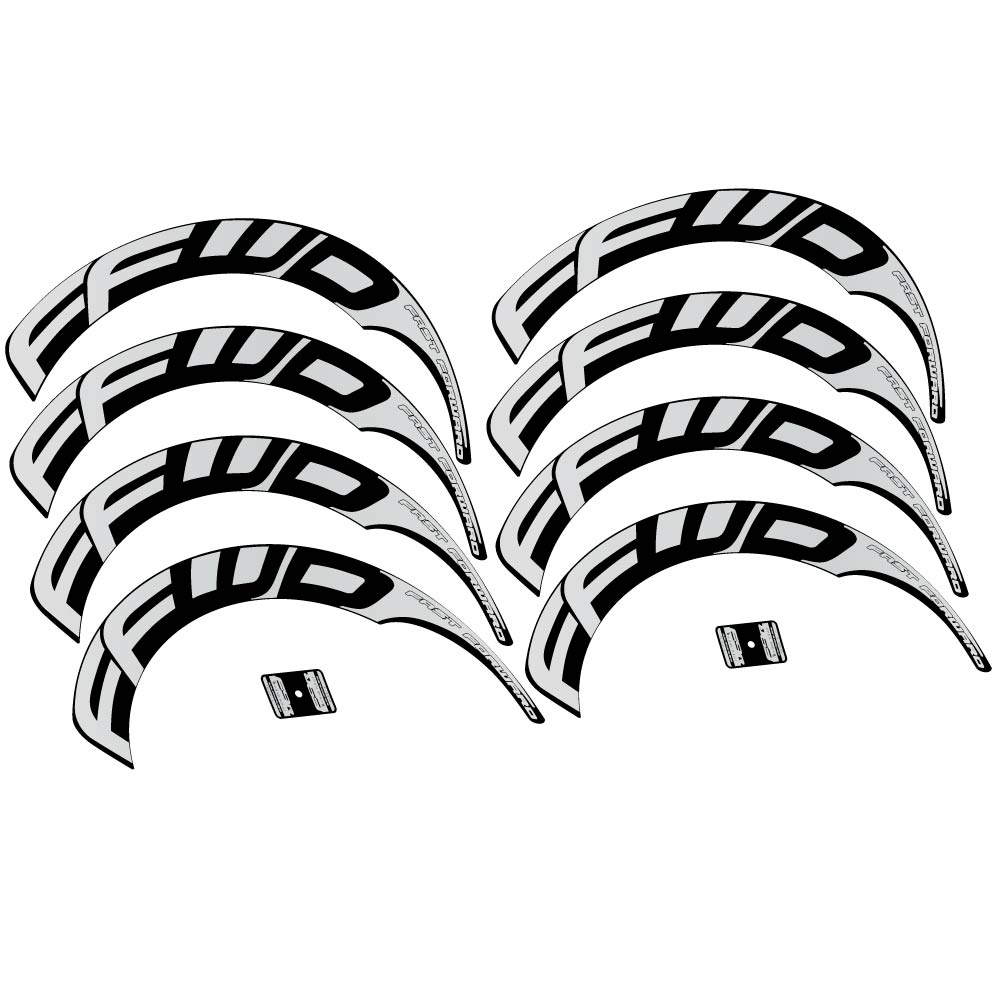 Stickers FastForward compatibles Autocollants roues Route