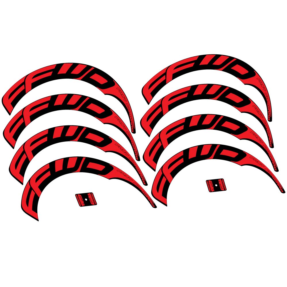 Stickers FastForward compatibles Autocollants roues Route