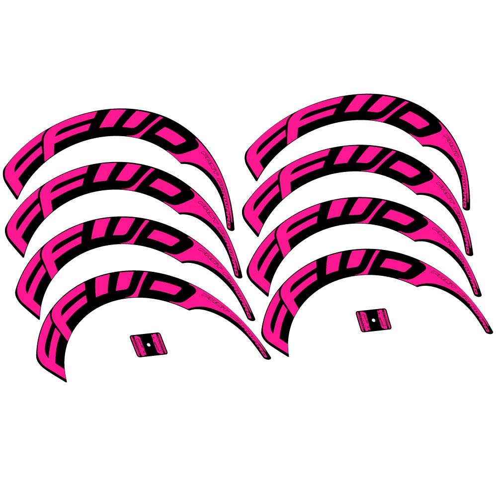 Stickers FastForward compatibles Autocollants roues Route