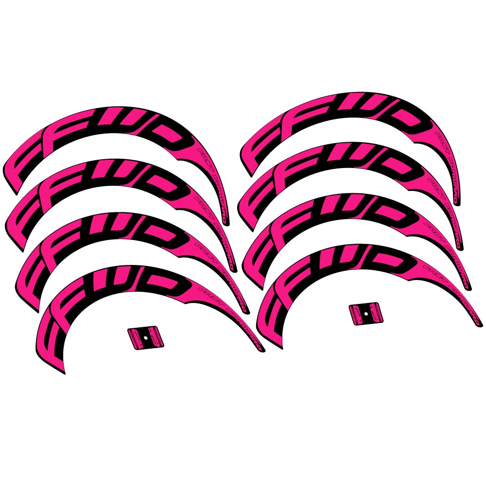 Stickers FastForward compatibles Autocollants roues Route