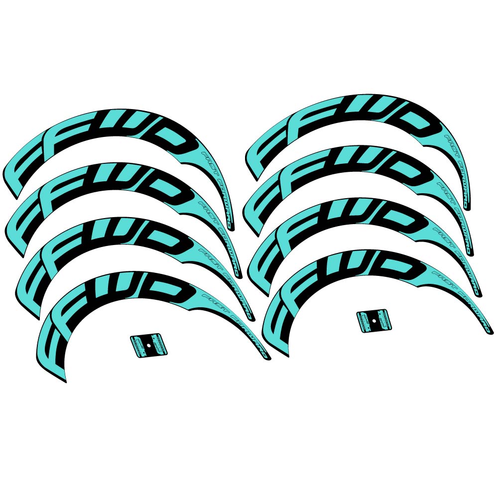 Stickers FastForward compatibles Autocollants roues Route