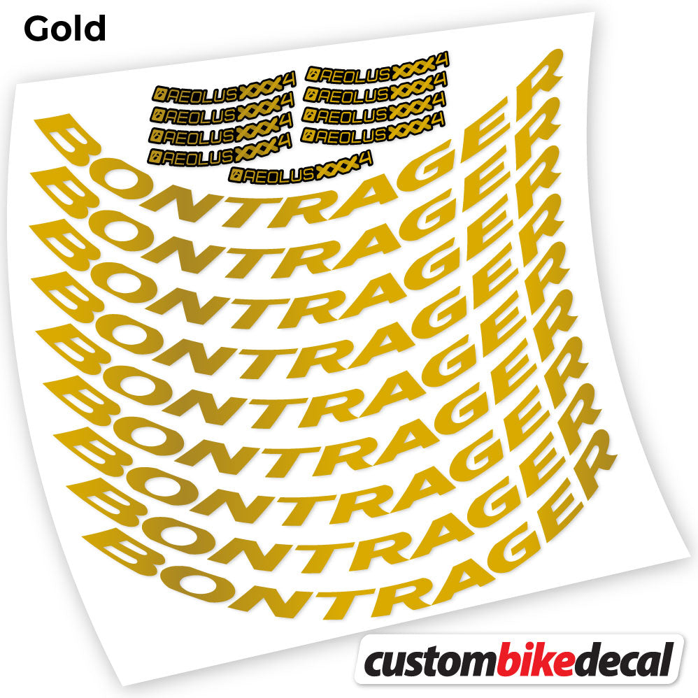 Decal for Bontrager Aeolus XXX4 Disc road wheel 45mm – bike sticker vinyl, view 10