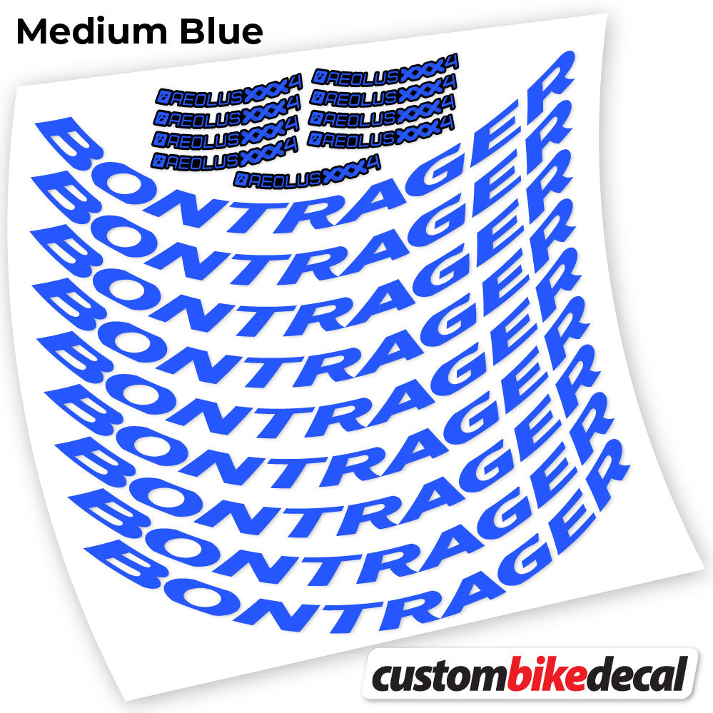 Decal for Bontrager Aeolus XXX4 Disc road wheel 45mm – bike sticker vinyl, view 13