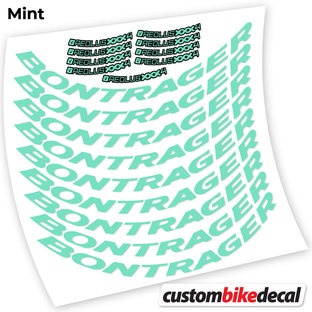 Decal for Bontrager Aeolus XXX4 Disc road wheel 45mm – bike sticker vinyl, view 11