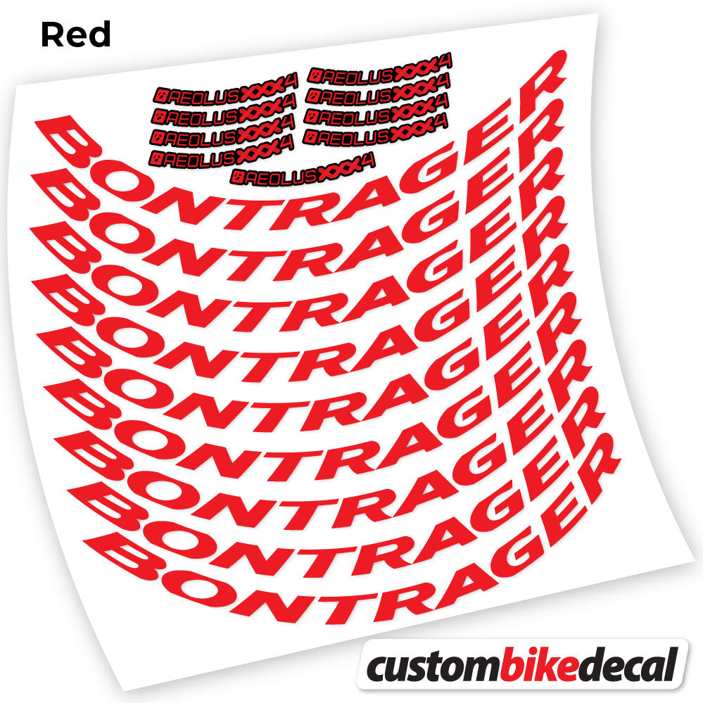 Decal for Bontrager Aeolus XXX4 Disc road wheel 45mm – bike sticker vinyl, view 20
