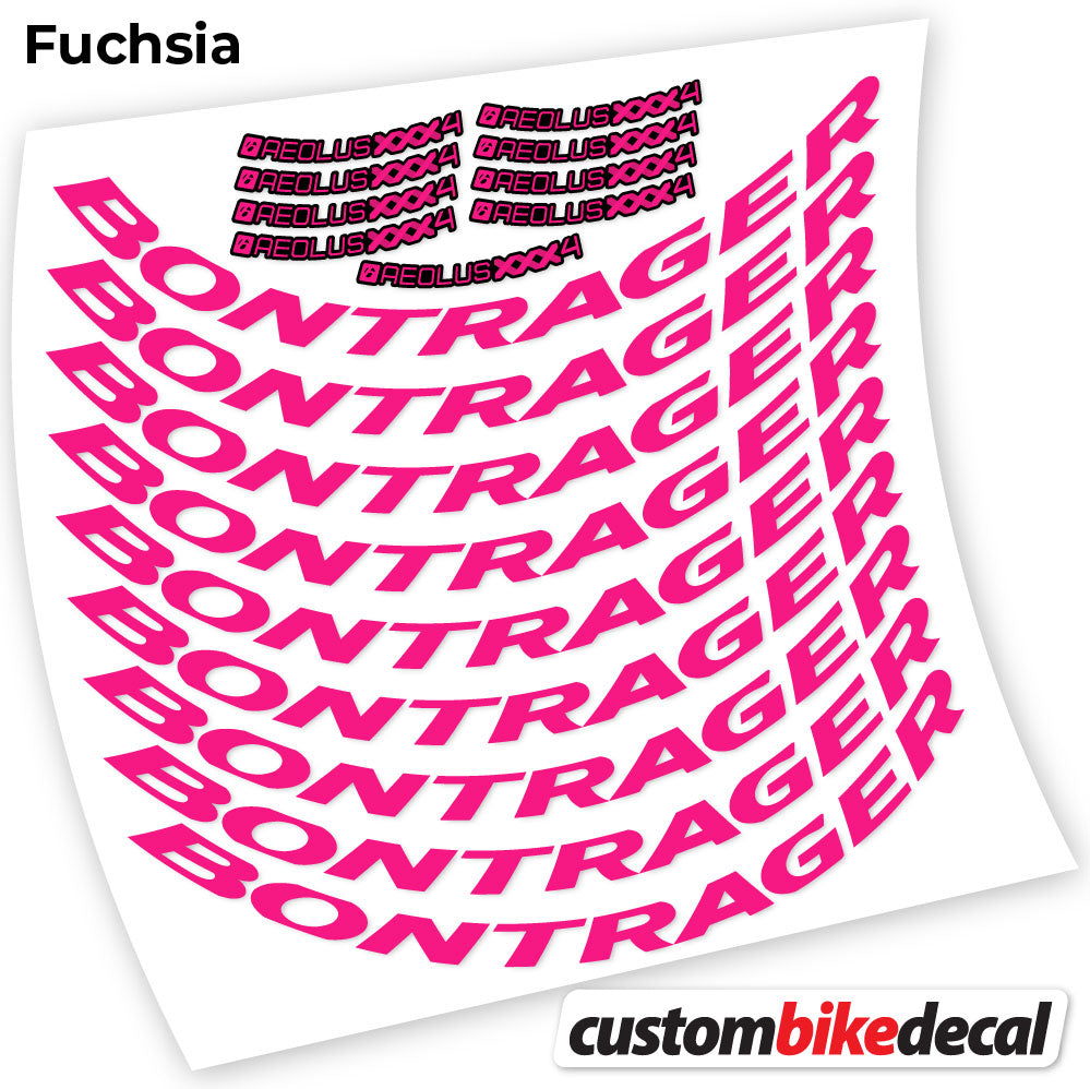 Decal for Bontrager Aeolus XXX4 Disc road wheel 45mm – bike sticker vinyl, view 8