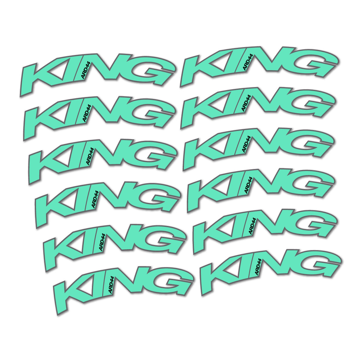 Mint decal for Chris King ARD44 2023-2026 road wheel – bike sticker vinyl