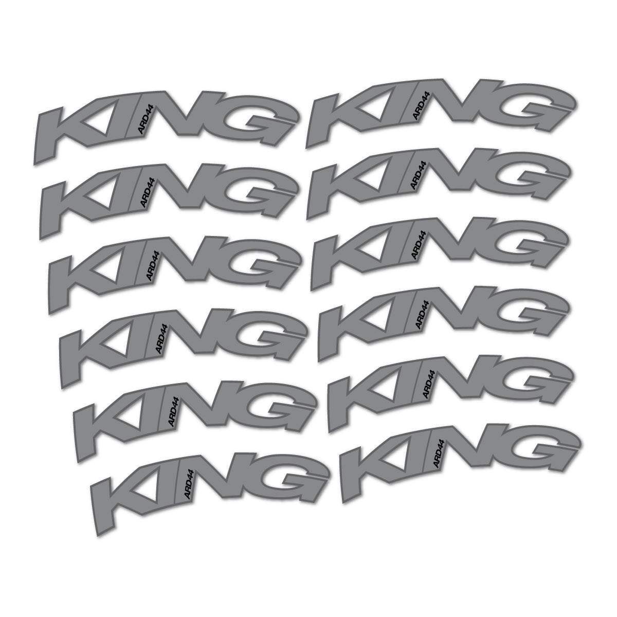 Traffic Grey decal for Chris King ARD44 2023-2026 road wheel – bike sticker vinyl