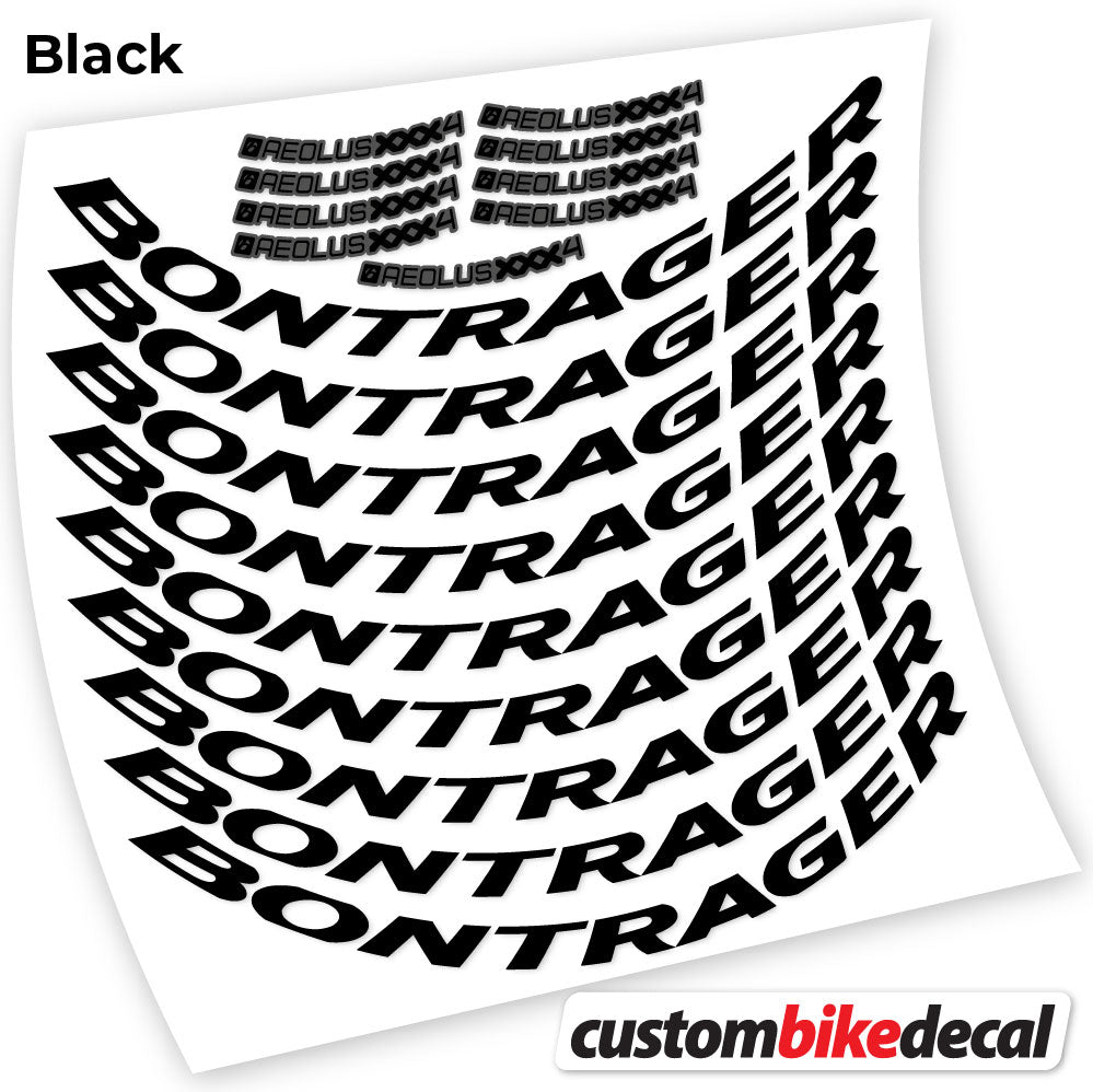 Decal for Bontrager Aeolus XXX4 Disc road wheel 45mm – bike sticker vinyl, view 5