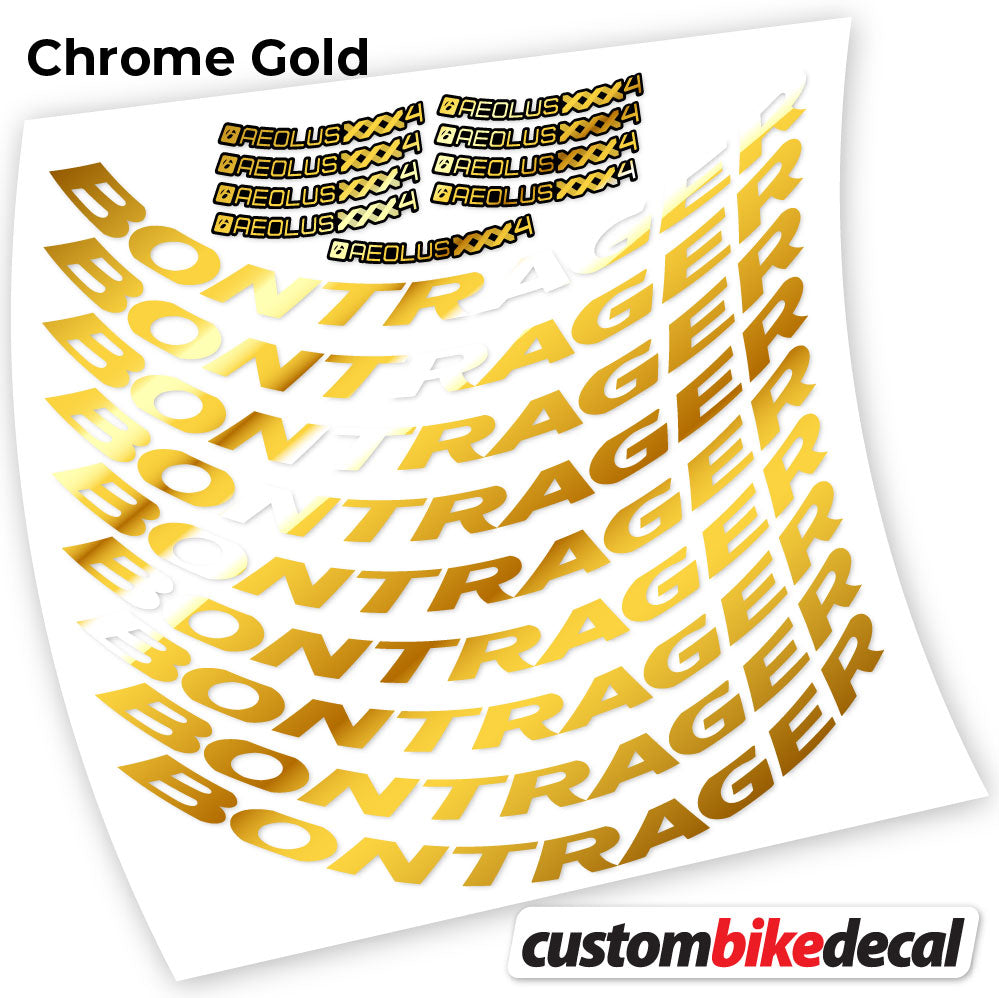 Decal for Bontrager Aeolus XXX4 Disc road wheel 45mm – bike sticker vinyl, view 2