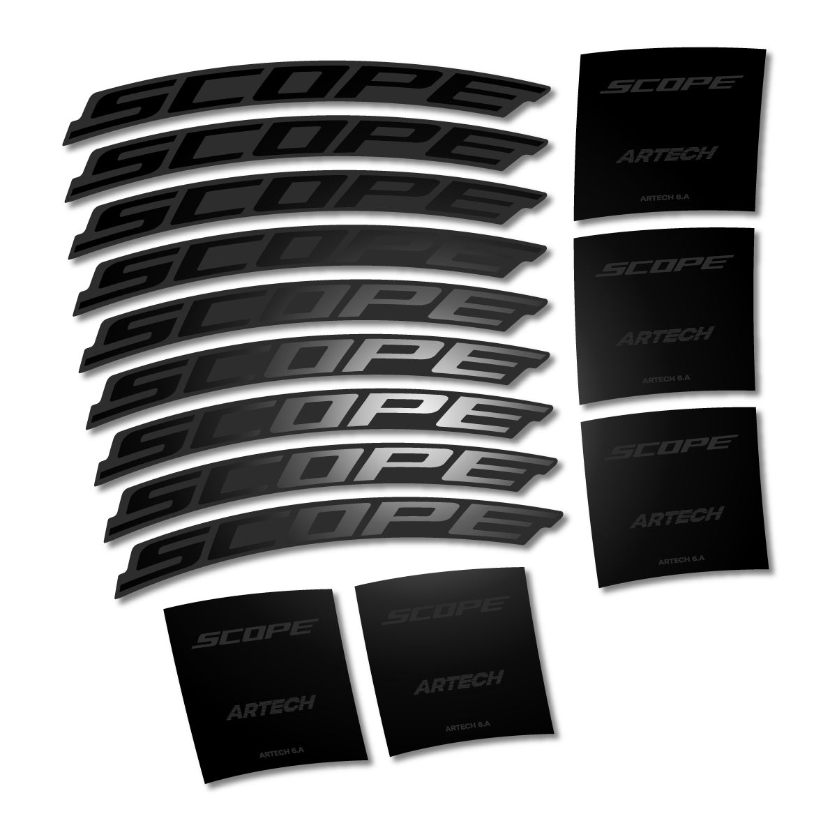 Stickers Roue Vélo Scope Artech 6.A 2026 – Autocollant Vinyle