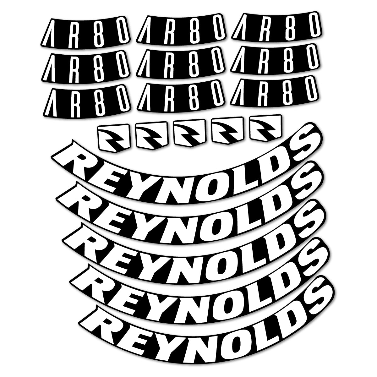 Stickers roue vélo Reynolds AR80 autocollant vinyle