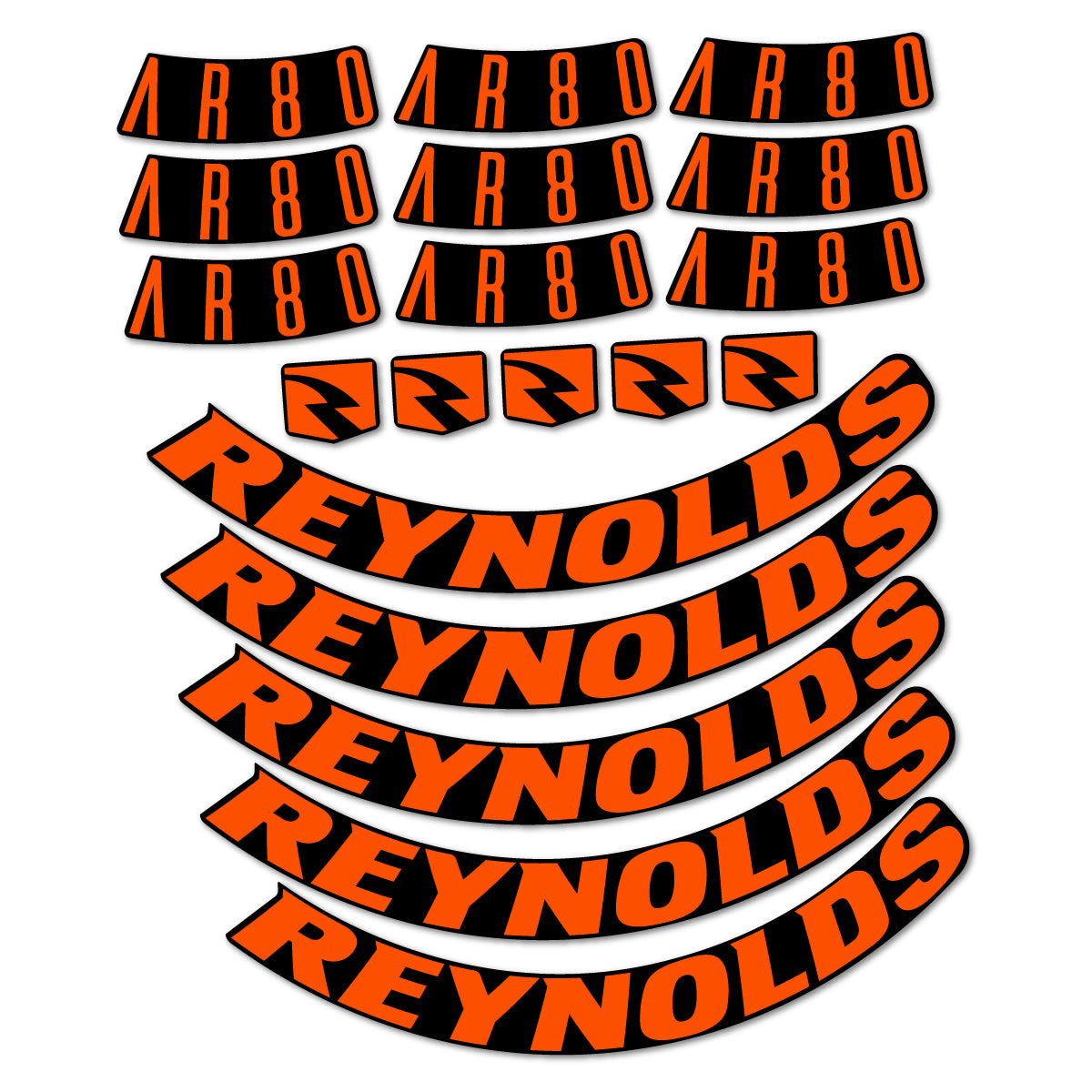 Stickers roue vélo Reynolds AR80 autocollant vinyle