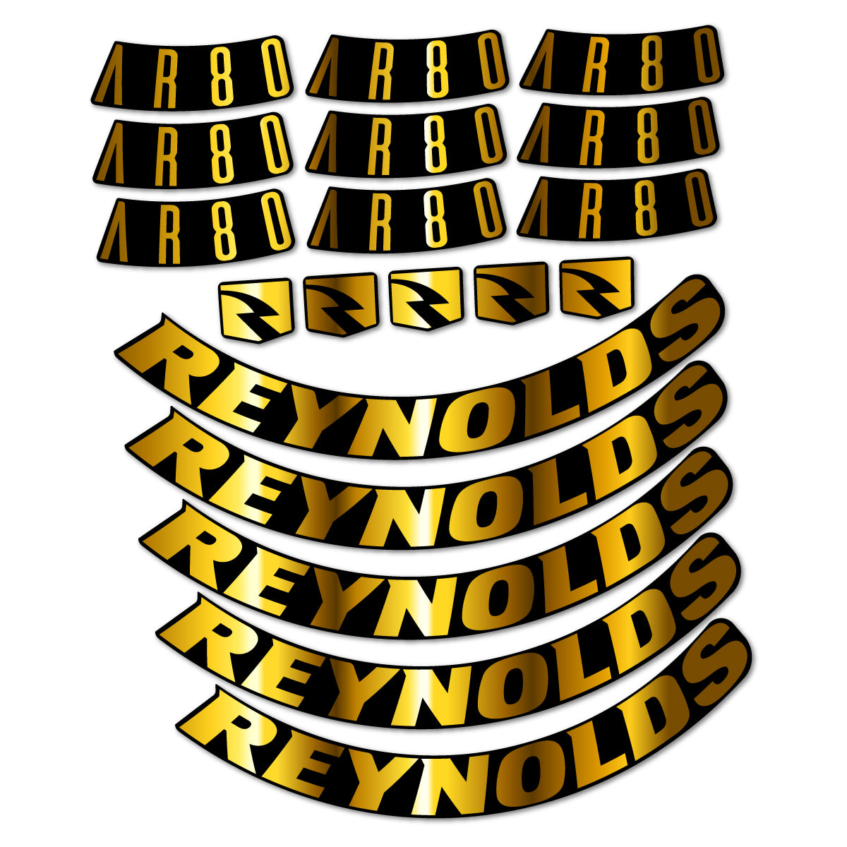 Stickers roue vélo Reynolds AR80 autocollant vinyle