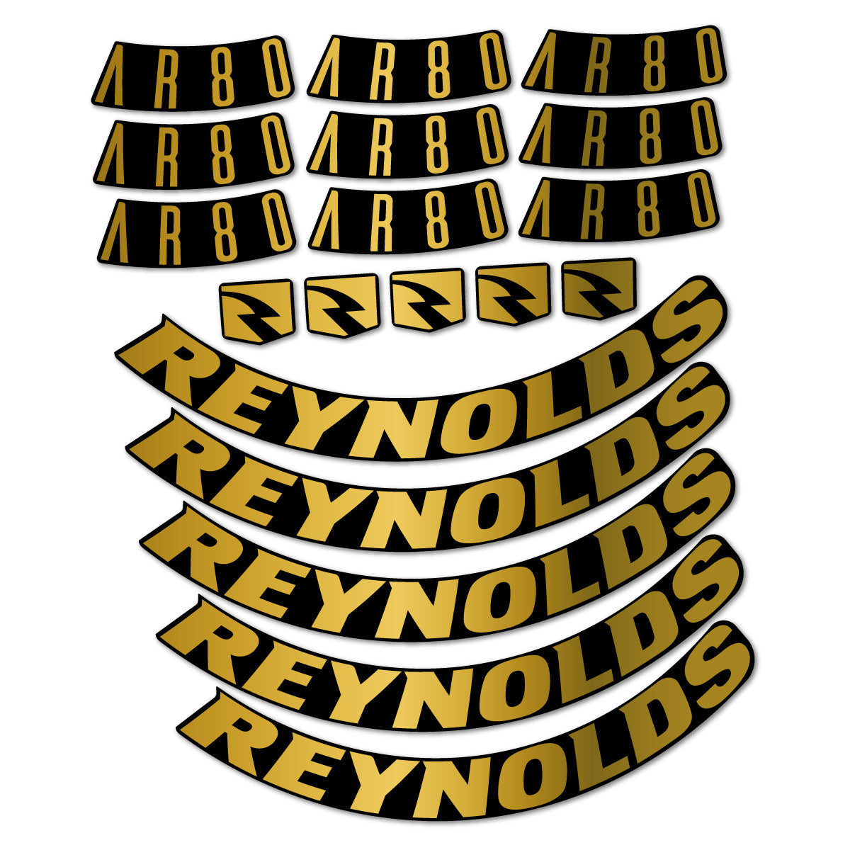 Stickers roue vélo Reynolds AR80 autocollant vinyle