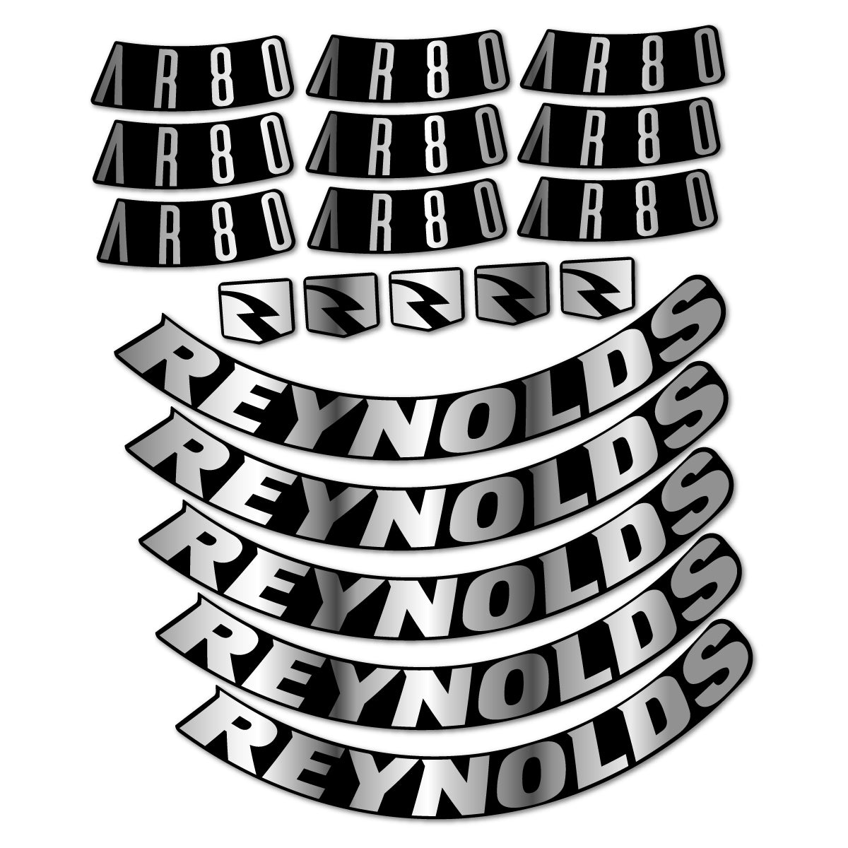 Stickers roue vélo Reynolds AR80 autocollant vinyle