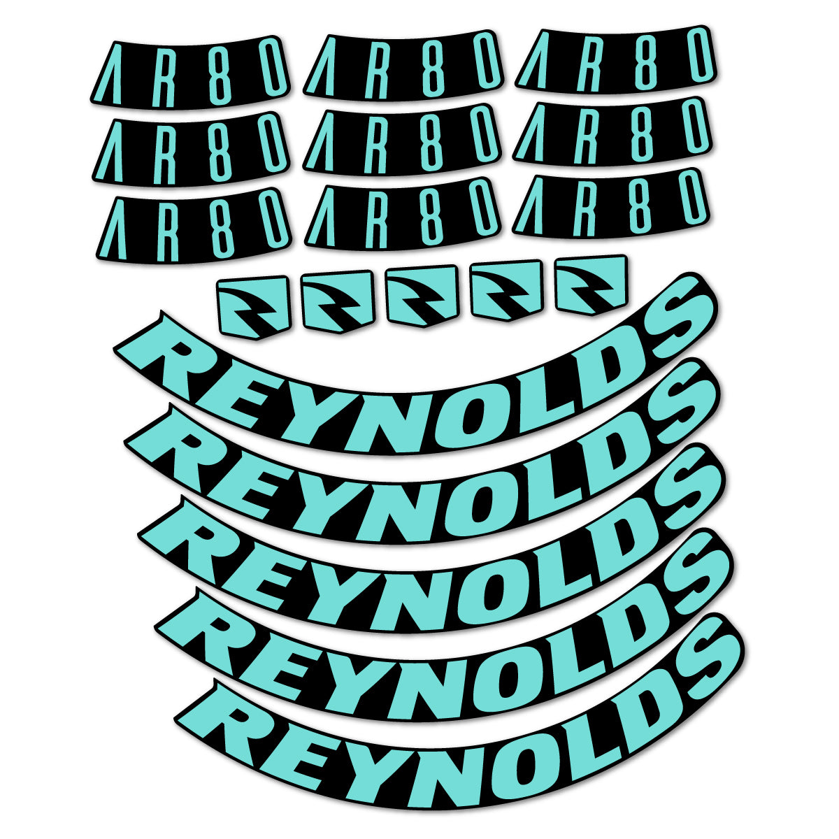 Stickers roue vélo Reynolds AR80 autocollant vinyle