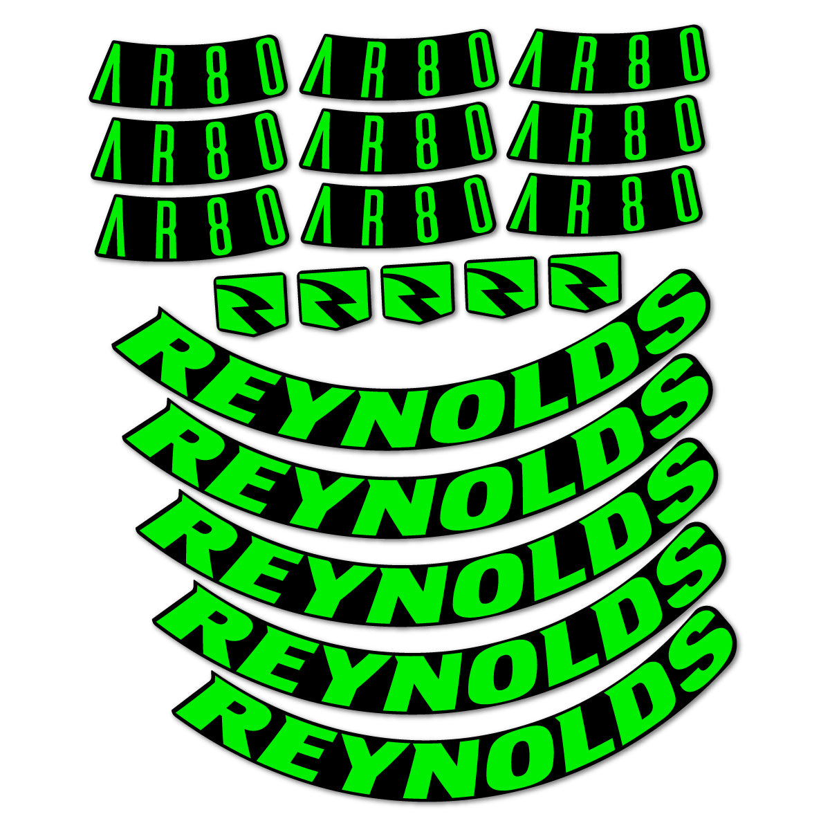 Stickers roue vélo Reynolds AR80 autocollant vinyle