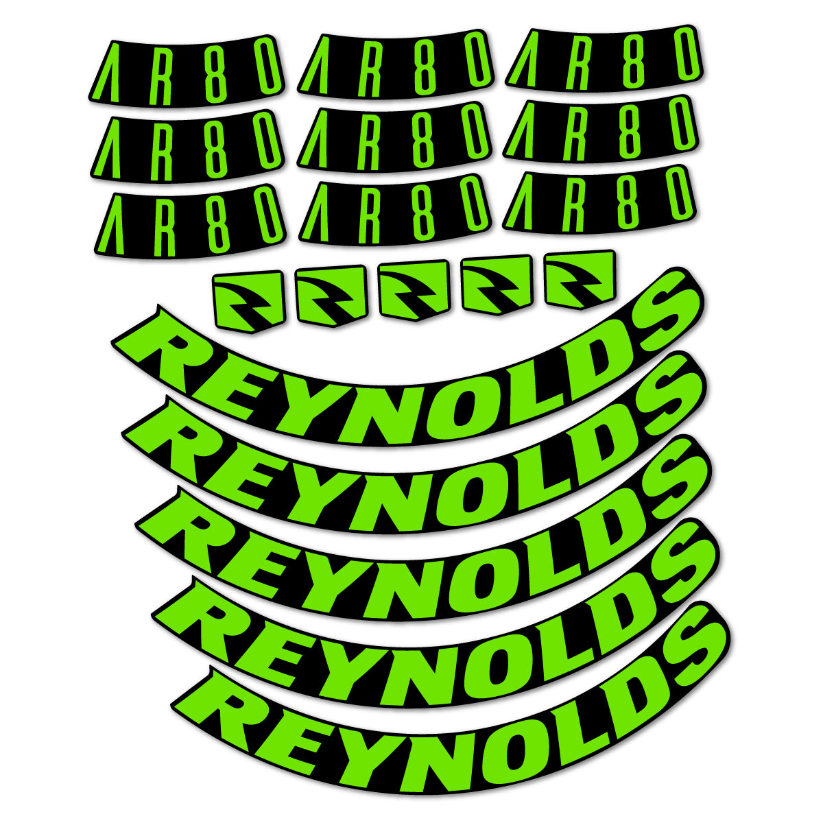 Stickers roue vélo Reynolds AR80 autocollant vinyle