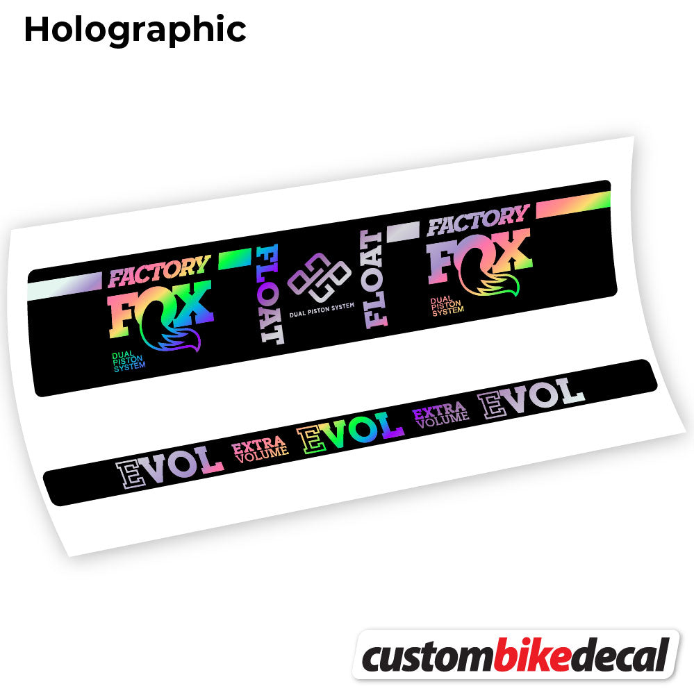 Decal for Fox Float Factory Float rear shock – bike sticker vinyl