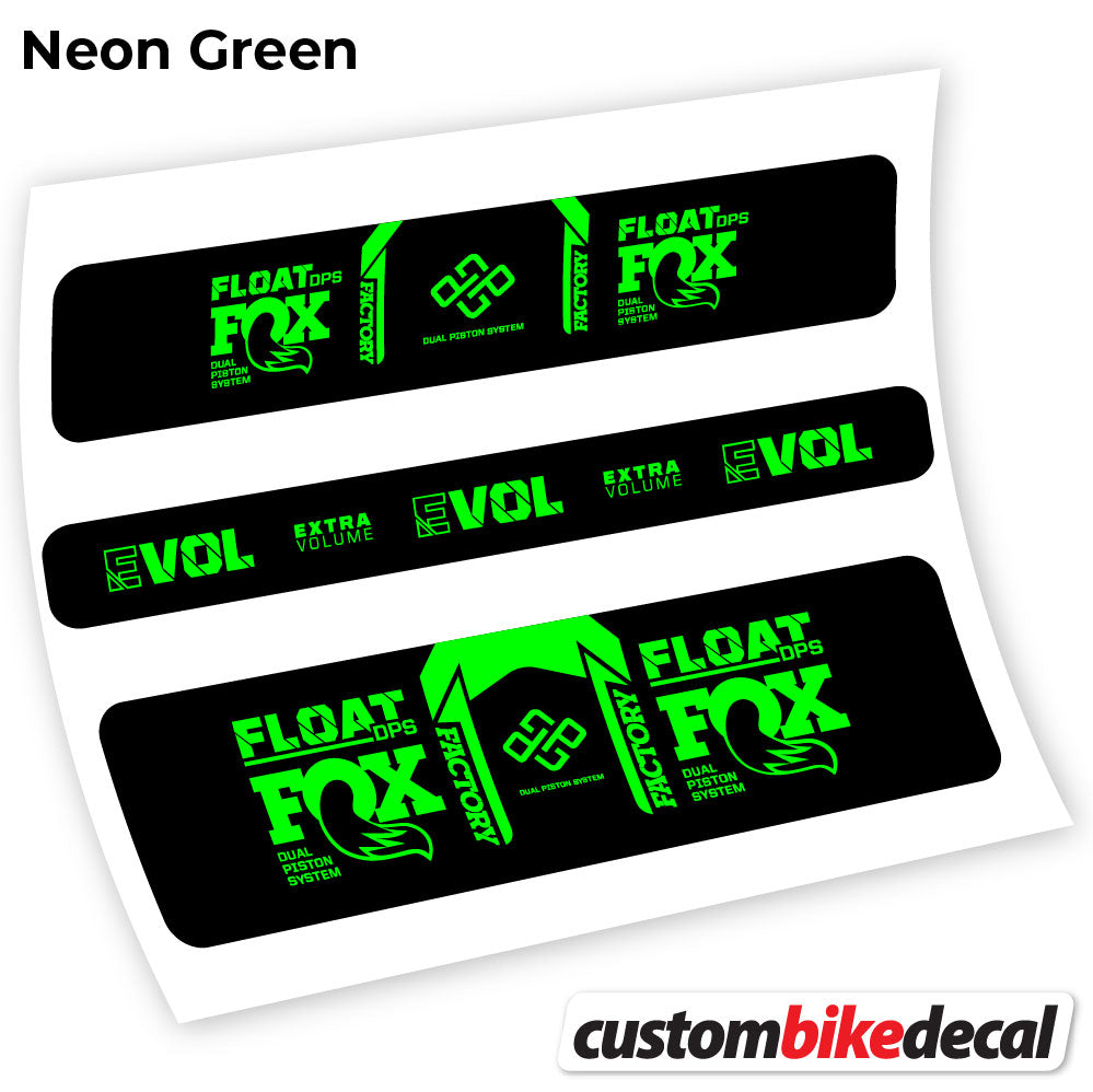 Decal for Fox DPS Factory 2021 Remote rear shock – bike sticker vinyl