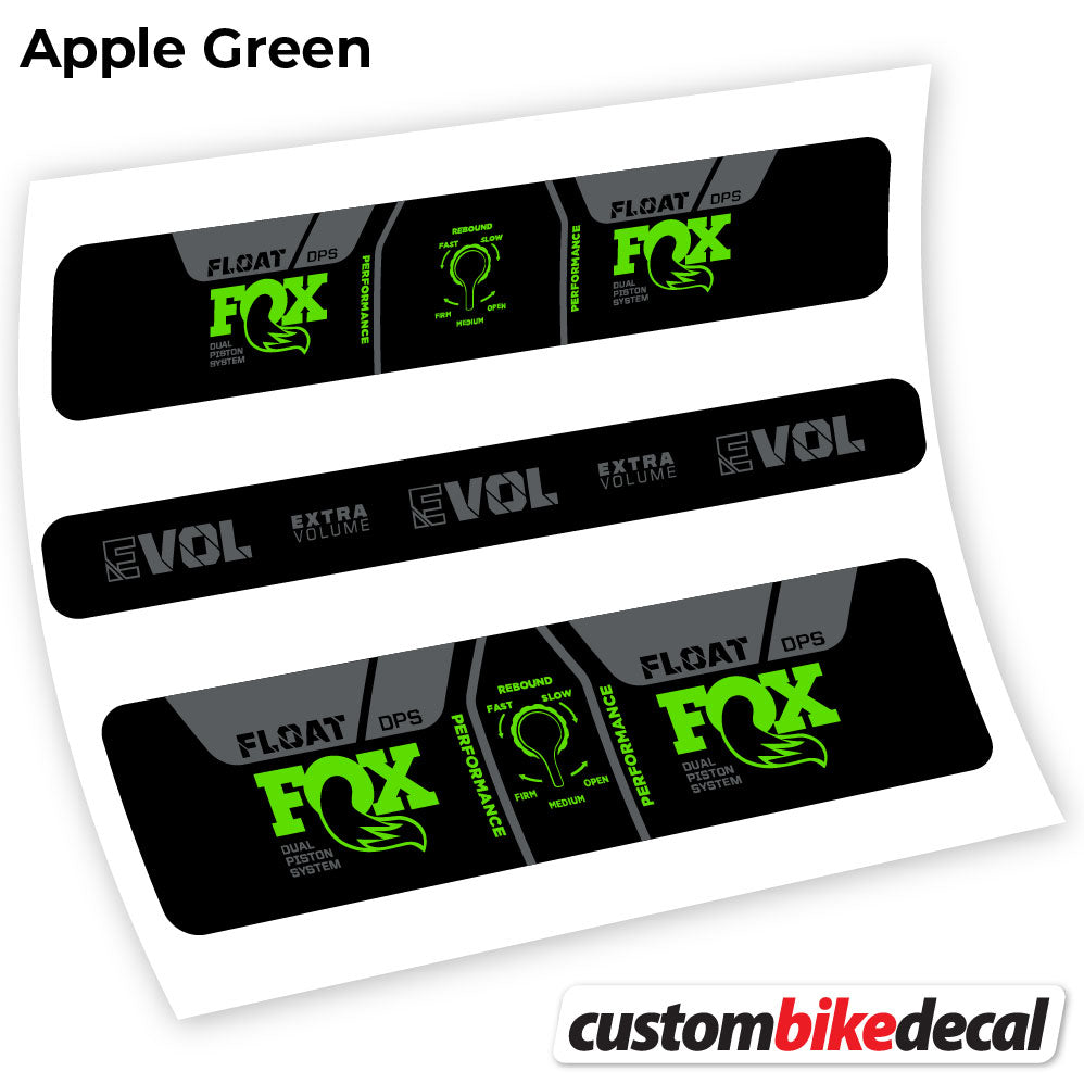 Apple Green decal for Fox DPS Performance 2021 rear shock – bike sticker vinyl