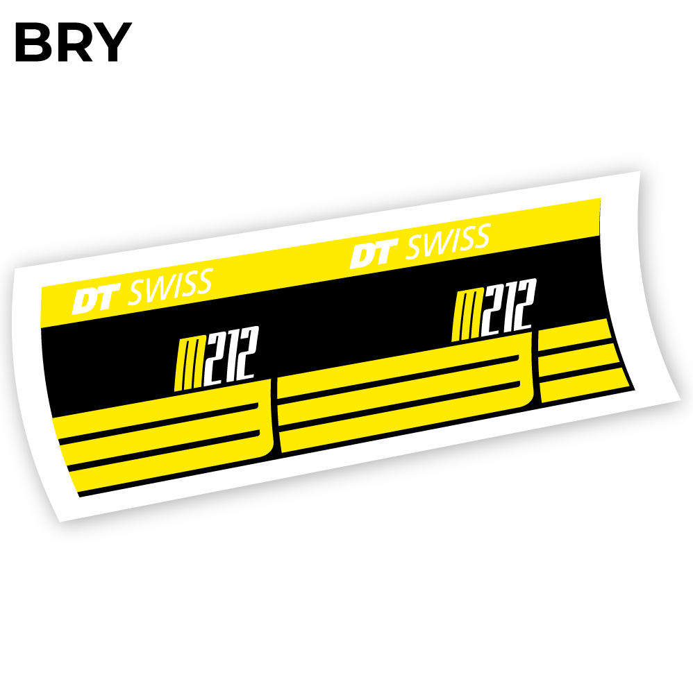 Stickers DT Swiss M212 compatibles Autocollants amortisseur