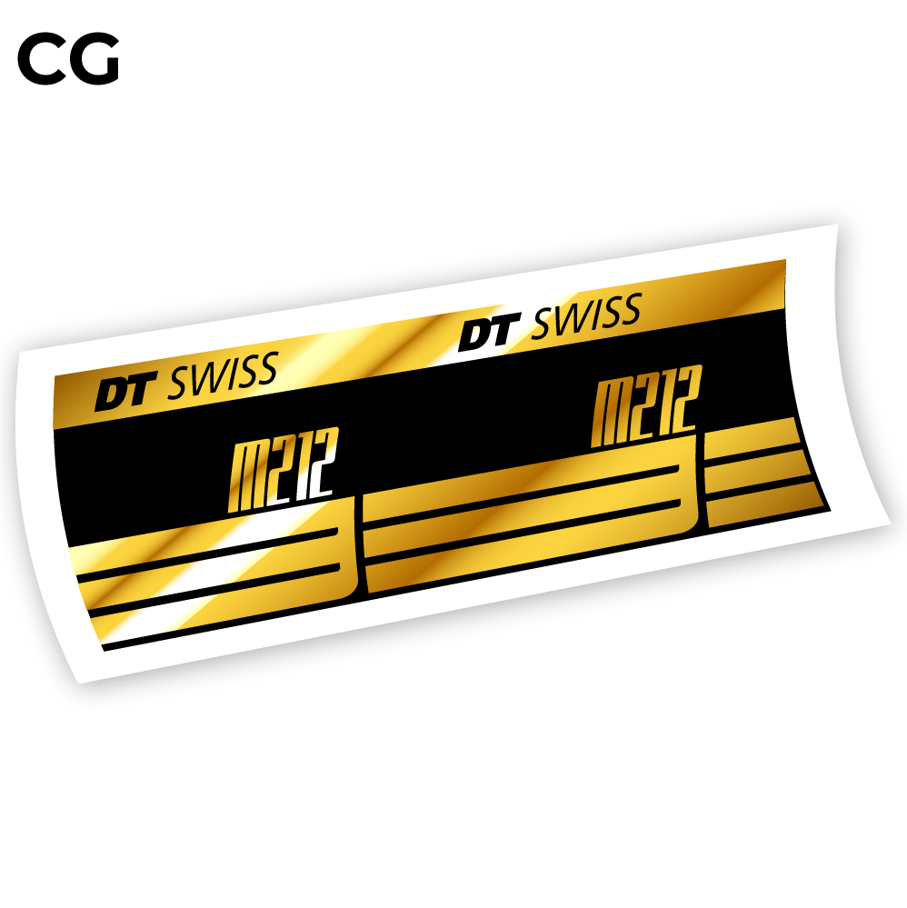 Stickers DT Swiss M212 compatibles Autocollants amortisseur