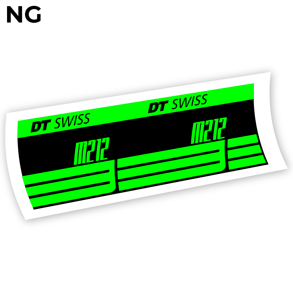 Stickers DT Swiss M212 compatibles Autocollants amortisseur