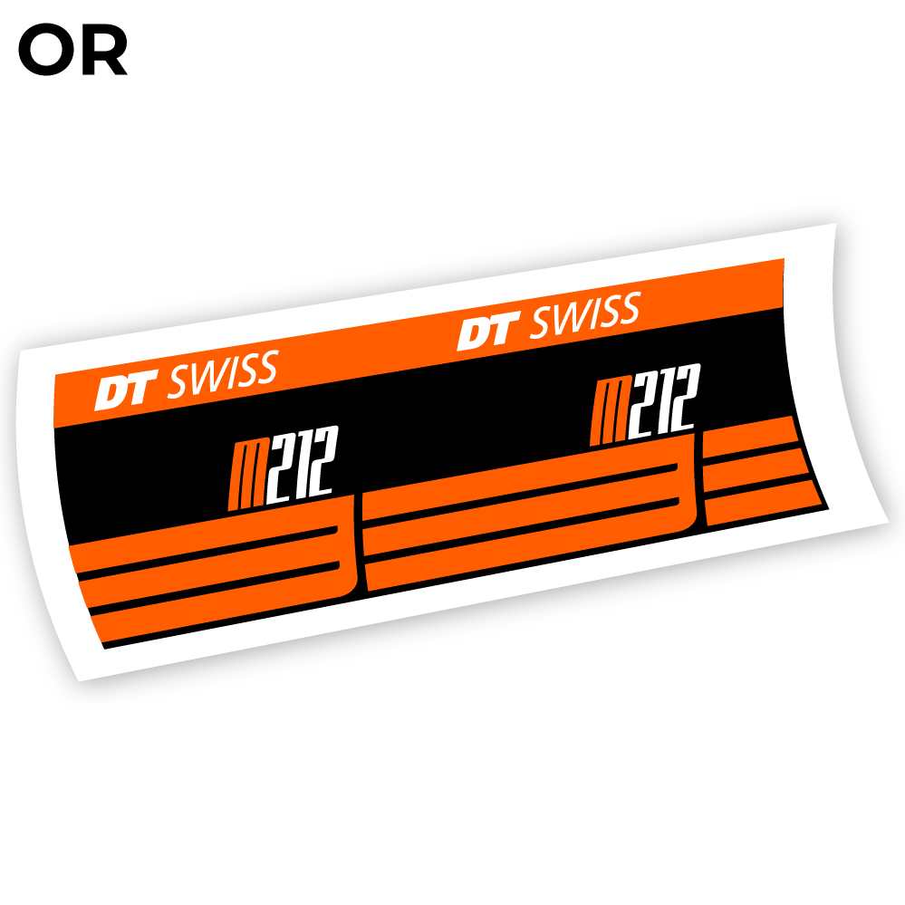 Stickers DT Swiss M212 compatibles Autocollants amortisseur