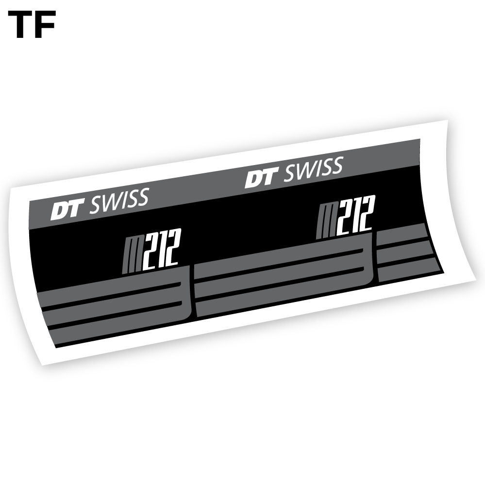 Stickers DT Swiss M212 compatibles Autocollants amortisseur