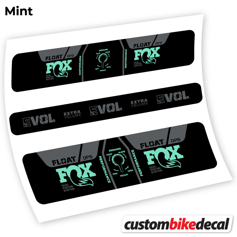 Mint decal for Fox DPS Performance 2021 rear shock – bike sticker vinyl