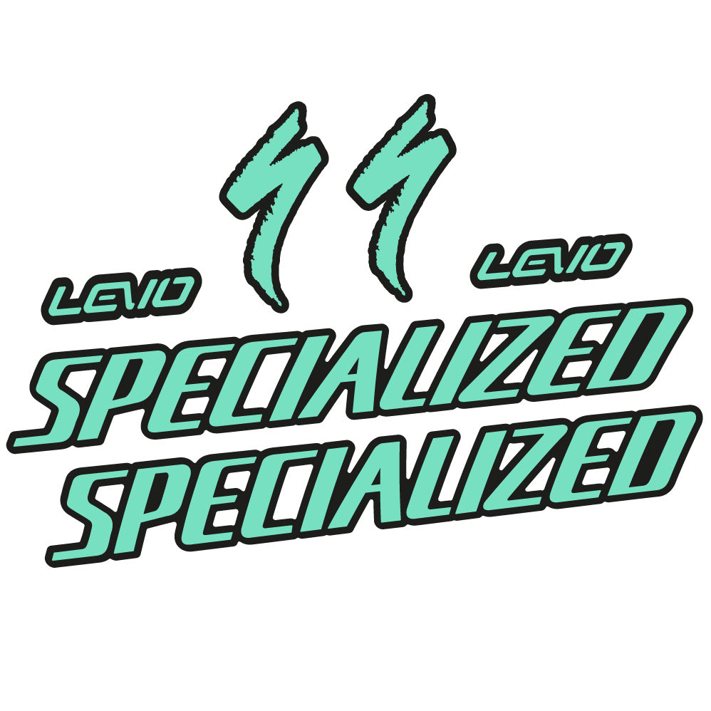 Stickers Specialized Levo Comp Carbon Alloy 2022 compatibles - Autocollants cadre vélo